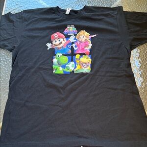The super Mario Galaxy, movie promo T-shirt (Adult)